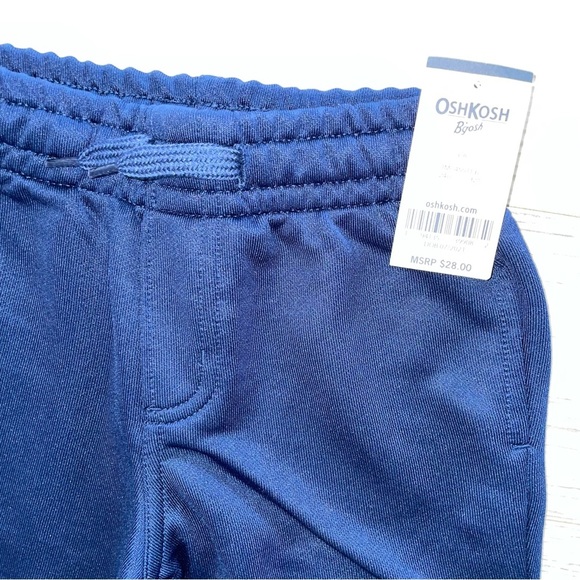 ⭐️24 Months Oshkosh Baby Boys Jogger Pants w/ Ankle Zip⭐️ - Picture 4 of 5